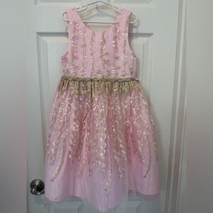 GUC Pink and Gold Kids Formal Dress size 7